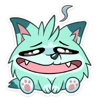 🥵 emoji Минт  от @stickers_vk Telegram sticker 11 of 48