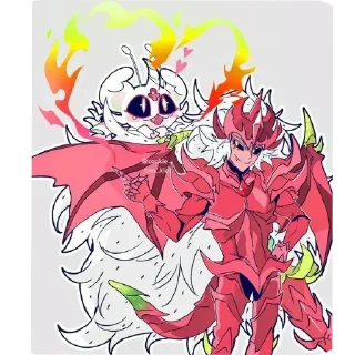 ❤ emoji Werewolf & Pitaya Dragon Telegram sticker 8 of 37
