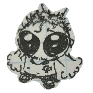 🔳 emoji Чиби от деда @EmojiRu_Bot Telegram sticker 18 of 75