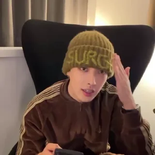 🫒 emoji hongjoong @aimkts Telegram sticker 6 of 30