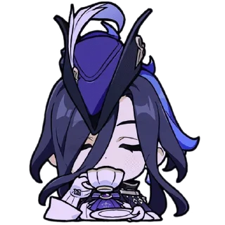 👾 emoji Clorinde - @eiwreo Telegram sticker 21 of 50