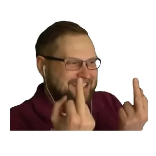 🖕 emoji Kuplinov Play @Kuplinov_Telegram Telegram sticker 22 of 87