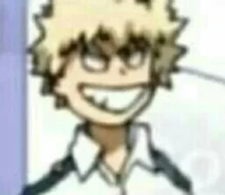😁 emoji my hero academia Telegram sticker 22 of 22