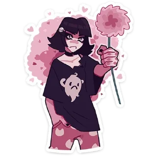 🌹 emoji Кортни; больше - @stickersvk18 Telegram sticker 22 of 48