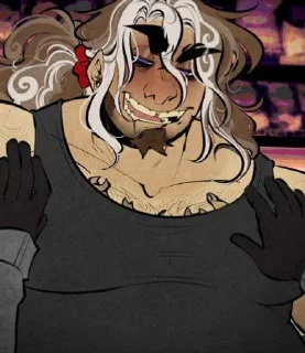 🥵 emoji :｡.･*𝑻𝒂𝒕𝒆 𝑭𝒓𝒐𝒔𝒕 ✧˖°༘ ⋆ Telegram sticker 19 of 72