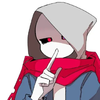 😶 emoji Даст Санс Telegram sticker 1 of 12