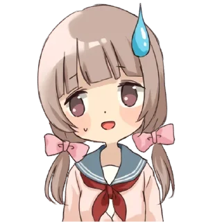 😅 emoji Зайка–тян @nyasticks Telegram sticker 19 of 41