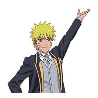 🖐 emoji Naruto Uzumaki Telegram sticker 19 of 30