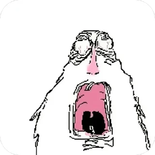 😱 emoji Hamsterbyrawraw Telegram sticker 23 of 31