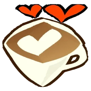 ❤️ emoji coffee CUP by @scaledJPG Telegram sticker 6 of 25