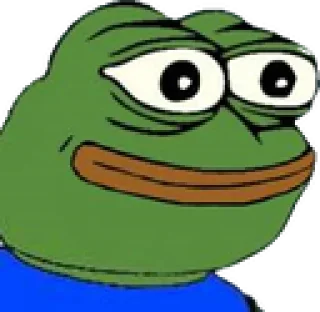 🙂 emoji Vtubers and Pepeg and Blackbeard Telegram sticker 8 of 78