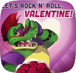 ❤️ emoji Montgomery Gator Telegram sticker 12 of 16