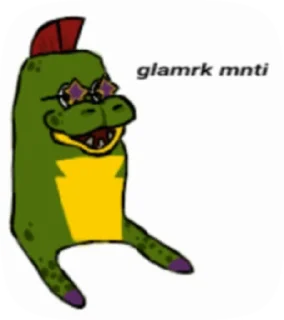 ⭐ emoji Montgomery Gator Telegram sticker 11 of 16
