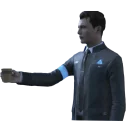 😐 emoji Connor|Detroit: Become Human Telegram sticker 6 of 27