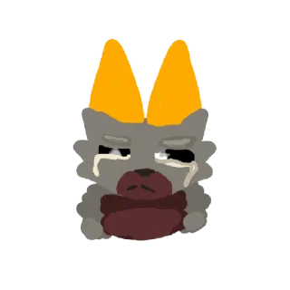 😭 emoji Юни ваша Telegram sticker 9 of 14