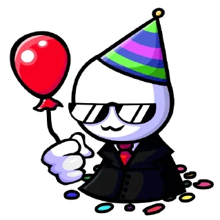 🥳 emoji Бобик: Ремейк | @TheKreg Telegram sticker 10 of 67