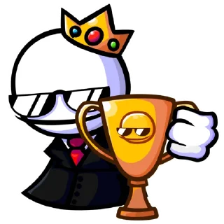 🏆 emoji Бобик: Ремейк | @TheKreg Telegram sticker 6 of 67