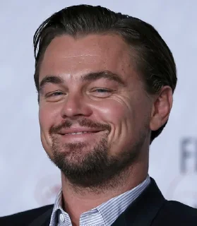 Sticker from Leonardo DiCaprio