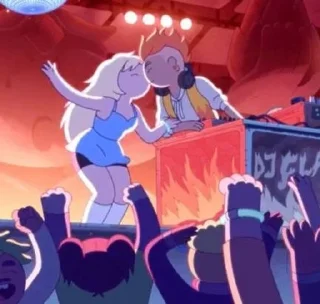 Sticker from Fionna and cake