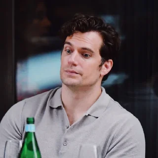 🧐 emoji Henry Cavill mood Telegram sticker 14 of 24