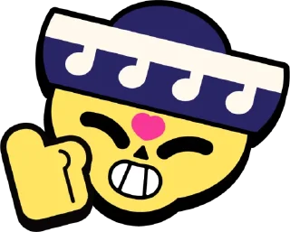 👍 emoji ЗНАЧКИ БРАВЛ СТАРС 2 Telegram sticker 17 of 99