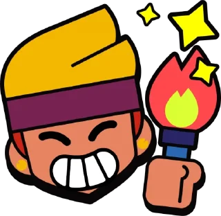 ✨ emoji ЗНАЧКИ БРАВЛ СТАРС 3 - @BSPINS2 Telegram sticker 16 of 101
