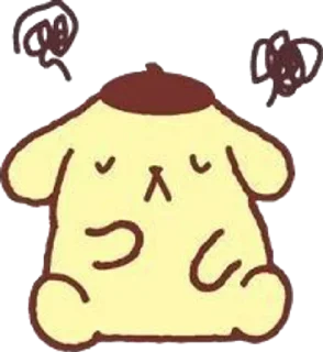 🙁 emoji pompompurin Telegram sticker 6 of 16