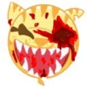 Sticker from Hotline Miami