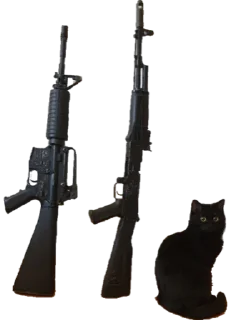 😠 emoji Crazy black cat Telegram sticker 9 of 9