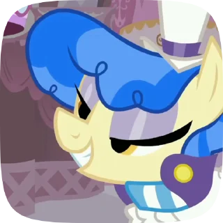 🤨 emoji Sapphire Shores animated Telegram sticker 10 of 22