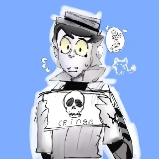 💀 emoji Грей!! by: @freelekccclsksksk Telegram sticker 10 of 20