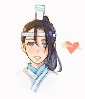 🌟 emoji Лань Цзинъи:) Telegram sticker 16 of 45