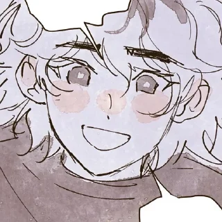 😀 emoji 𝆹𝅥 𝆭  ᴄʀᴜsʜ 𝟷s #𝟷 :: @yanani_n Telegram sticker 7 of 120
