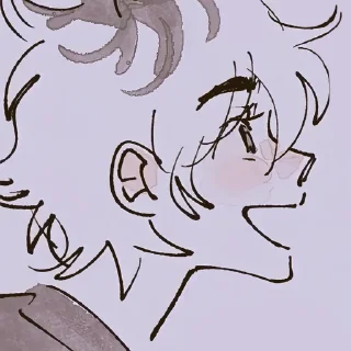 😃 emoji 𝆹𝅥 𝆭  ᴄʀᴜsʜ 𝟷s #𝟸 :: @yanani_n Telegram sticker 17 of 120