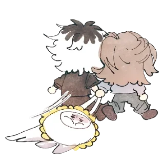 🐱 emoji 𝆹𝅥 𝆭  ʏᴇᴍsᴀᴏ :: @yanani_n Telegram sticker 7 of 97
