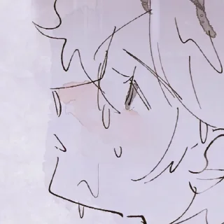 😒 emoji 𝆹𝅥 𝆭  ᴄʀᴜsʜ 𝟷s #𝟸 :: @yanani_n Telegram sticker 22 of 120