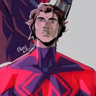 🫤 emoji Miguel O’Hara Telegram sticker 11 of 35