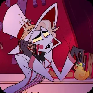 😕 emoji 50 Shades of Lucifer🍎 Telegram sticker 5 of 61