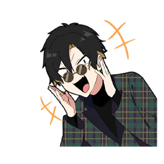 😹 emoji Злой-кун 2 @nyasticks Telegram sticker 7 of 41
