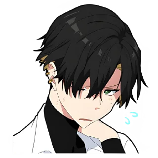 🤔 emoji Злой-кун @nyasticks Telegram sticker 2 of 41