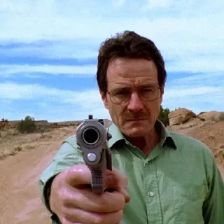 😐 emoji Breaking bad Telegram sticker 2 of 20