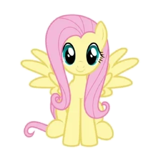 🌟 emoji Fluttershy Telegram sticker 15 of 34
