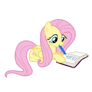 🌟 emoji Fluttershy Telegram sticker 20 of 34