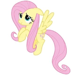 🌟 emoji Fluttershy Telegram sticker 8 of 34