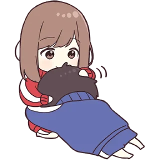 🤗 emoji Jersey Chan Pt.4 @jp_stickers Telegram sticker 4 of 40