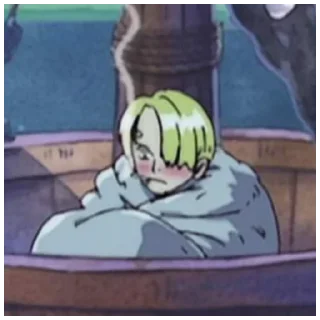😢 emoji Санджи сладкий пупсик Telegram sticker 6 of 38