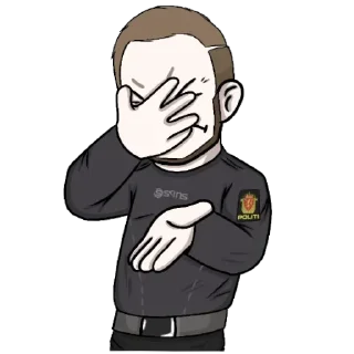 🫢 emoji Anders Breivik | by: Gnom SS Telegram sticker 16 of 22