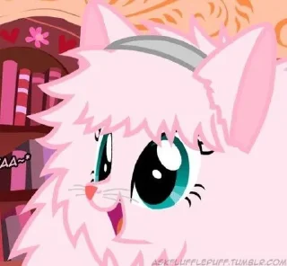 💕 emoji Флаффи Пафф('Мел одобрила') Telegram sticker 1 of 57