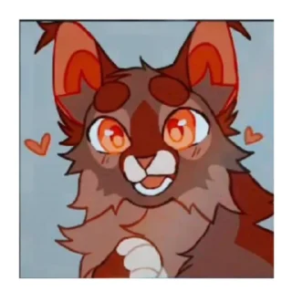 ❤️ emoji Cats warriors Telegram sticker 3 of 21
