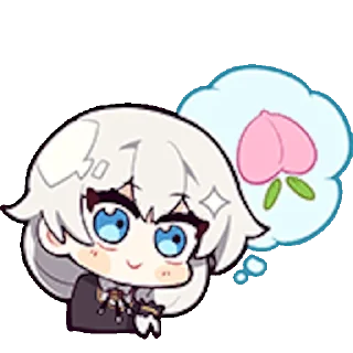 💭 emoji Honkai Impact 3rd Telegram sticker 13 of 20